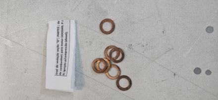 Imagem de Anel de vedação seção ''O''; PARTES ; do filtro de combustível; para motor DOOSAN; P-126TI-II; ignição p/compressão (diesel);