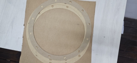 Imagem de Junta específica ; da carcaça ; da bomba CORNELL ; PAPELÃO HIDRÁULICO; centrífuga