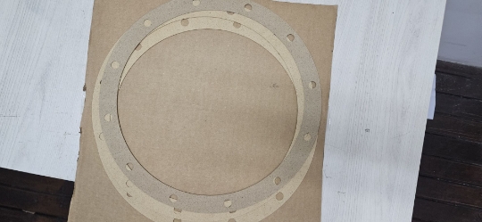 Imagem de Junta específica ; da carcaça ; da bomba CORNELL ; PAPELÃO HIDRÁULICO; centrífuga