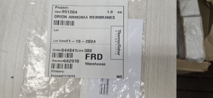 Imagem de Membrana específica ; p/eletrodo de laboratório ; Therno Scientific ;mod.9512BNWP